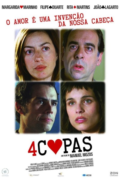 Caratula, cartel, poster o portada de 4 Copas