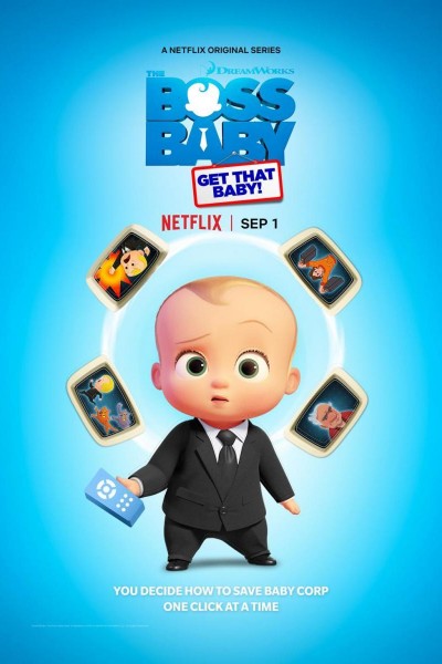 Caratula, cartel, poster o portada de El bebé jefazo: ¡Atrapa al bebé!
