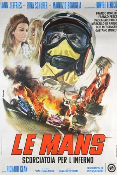 Caratula, cartel, poster o portada de Le Mans, los circuitos de la muerte
