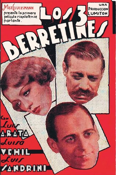 Caratula, cartel, poster o portada de Los tres berretines