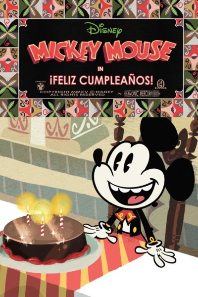 Cubierta de Mickey Mouse: ¡Feliz cumpleaños!