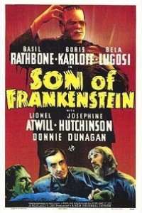 Caratula, cartel, poster o portada de La sombra de Frankenstein