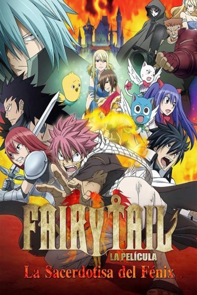 Caratula, cartel, poster o portada de Fairy Tail la película: la Doncella del Fénix