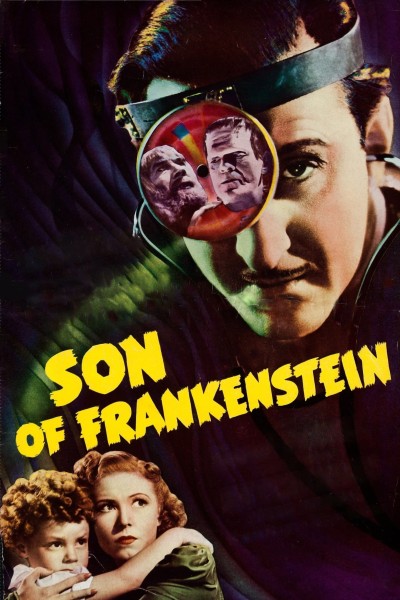 Caratula, cartel, poster o portada de La sombra de Frankenstein