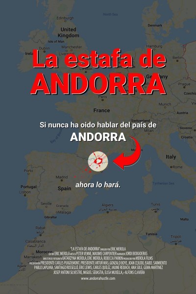 Caratula, cartel, poster o portada de La estafa de Andorra