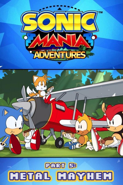 Cubierta de Sonic Mania Adventures. Part 5: Metal Mayhem