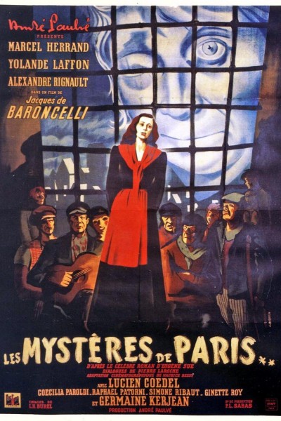 Caratula, cartel, poster o portada de Les mystères de Paris
