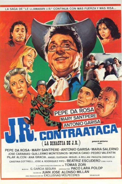 Cubierta de J.R. contraataca (La dinastia de J.R.)