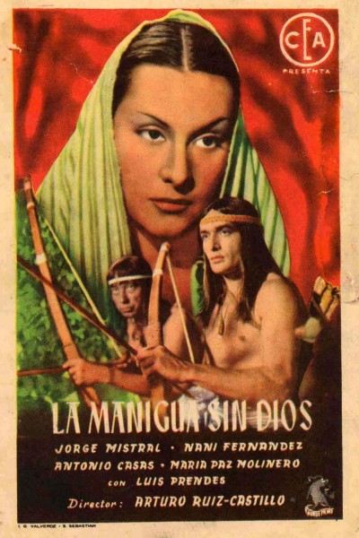 Caratula, cartel, poster o portada de La manigua sin Dios