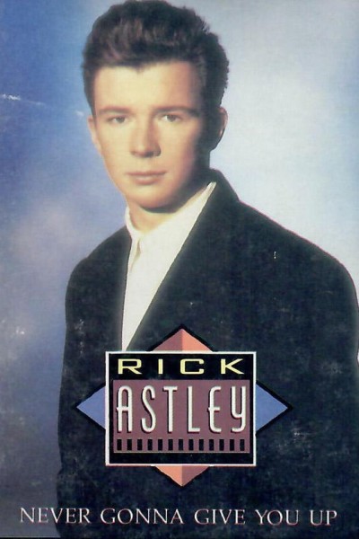 Cubierta de Rick Astley: Never Gonna Give You Up (Vídeo musical)