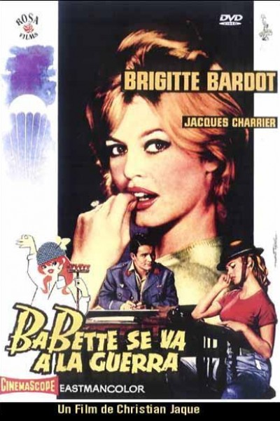 Caratula, cartel, poster o portada de Babette se va a la guerra