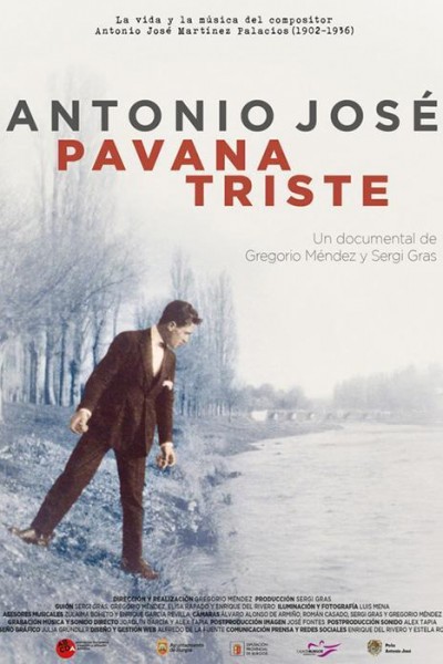 Cubierta de Antonio José. Pavana triste