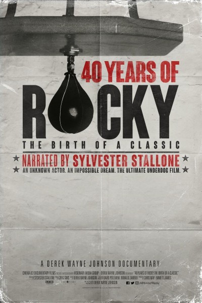 Caratula, cartel, poster o portada de 40 Years of Rocky: The Birth of a Classic