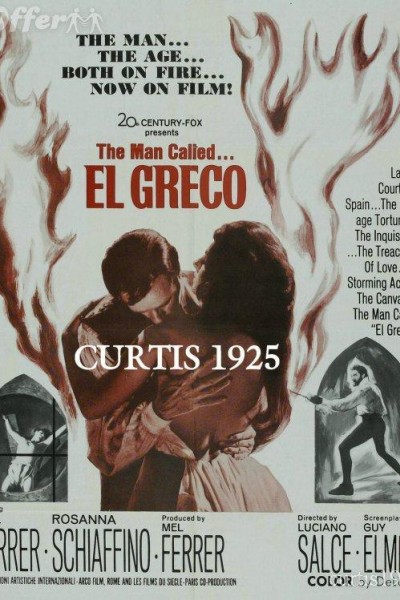 Caratula, cartel, poster o portada de El Greco