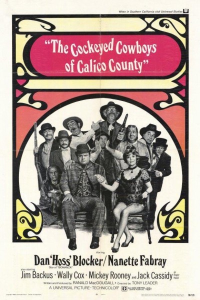 Caratula, cartel, poster o portada de Cockeyed Cowboys of Calico County