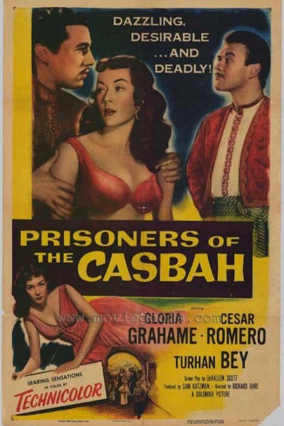 Caratula, cartel, poster o portada de Prisoners of the Casbah