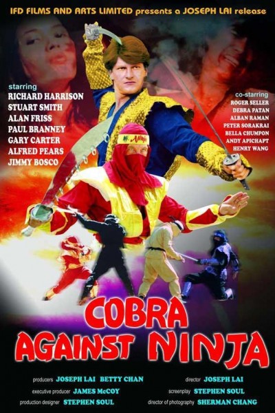 Caratula, cartel, poster o portada de Cobra vs. Ninja