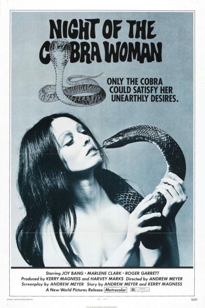 Caratula, cartel, poster o portada de Night of the Cobra Woman