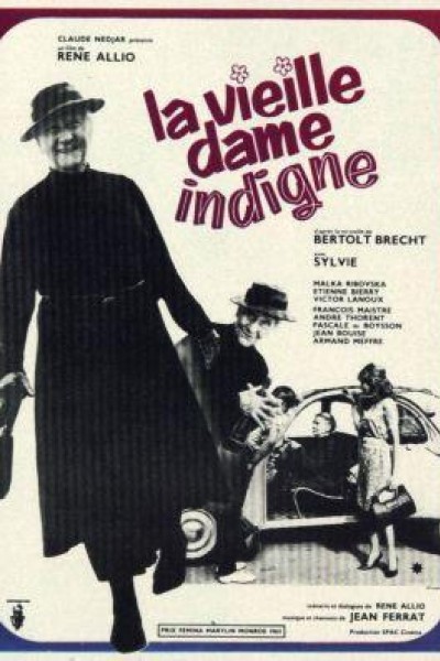 Caratula, cartel, poster o portada de La vieja dama indigna