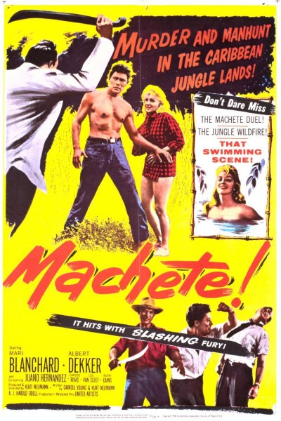 Caratula, cartel, poster o portada de Machete