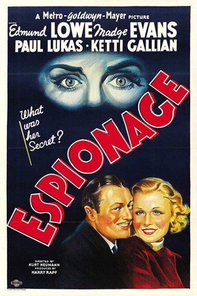 Caratula, cartel, poster o portada de Espionage