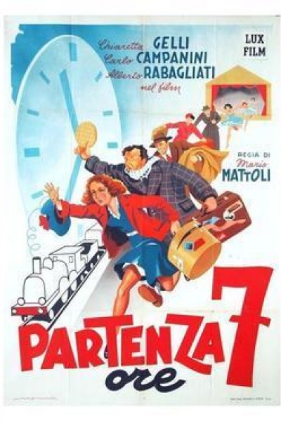 Caratula, cartel, poster o portada de Partenza ore 7