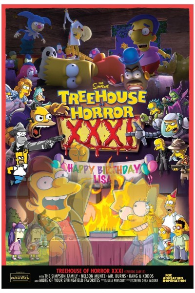 Cubierta de Los Simpson: La casa-árbol del terror XXXI