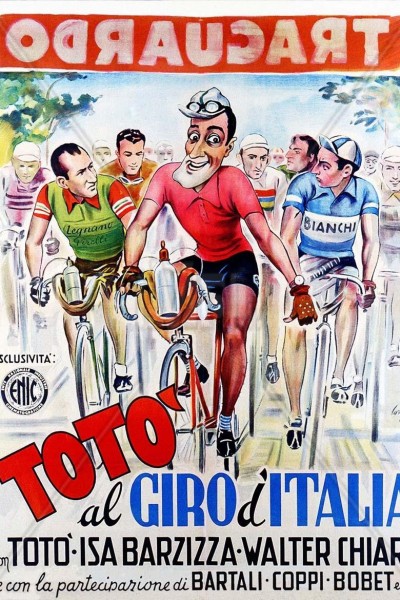 Caratula, cartel, poster o portada de Totò al Giro d\'Italia