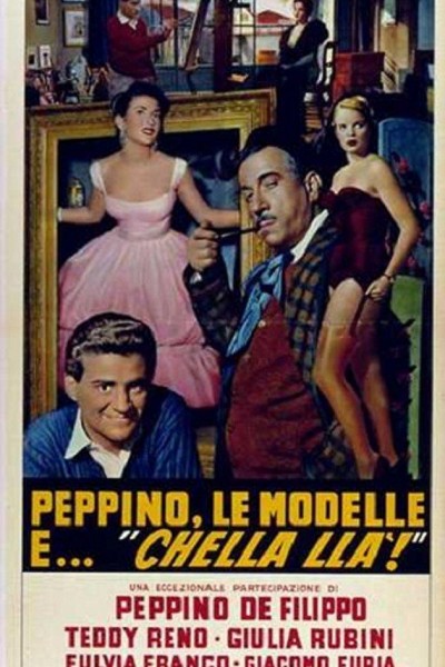 Caratula, cartel, poster o portada de Peppino, le modelle e chella là