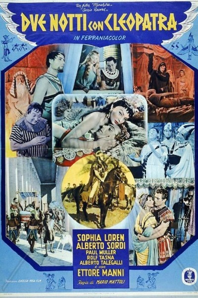 Caratula, cartel, poster o portada de Las noches de Cleopatra