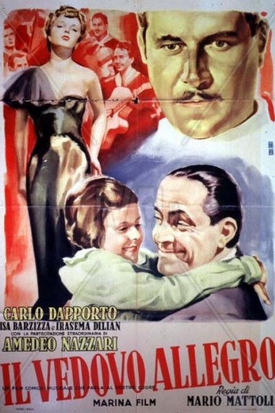 Caratula, cartel, poster o portada de Il vedovo allegro