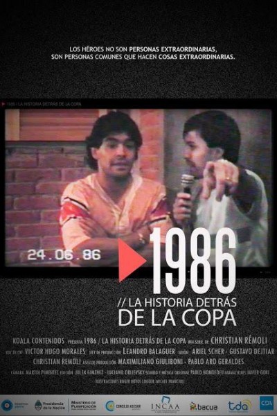 Caratula, cartel, poster o portada de 1986. La historia detrás de la Copa