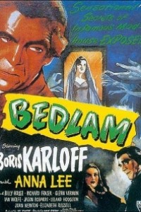 Caratula, cartel, poster o portada de Bedlam, hospital psiquiátrico