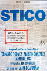 Caratula, cartel, poster o portada de Stico