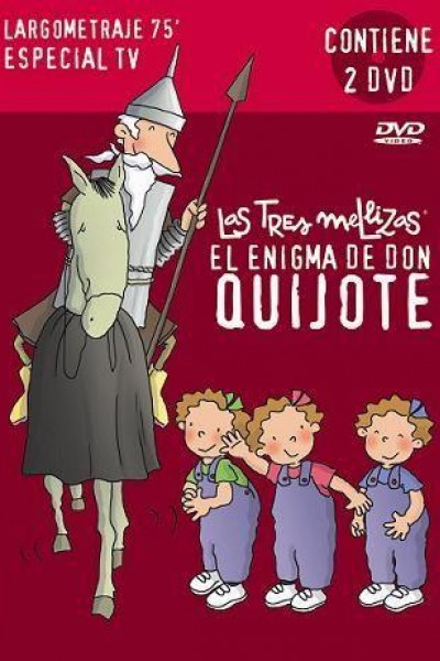 Cubierta de Las tres mellizas: El Enigma de Don Quijote