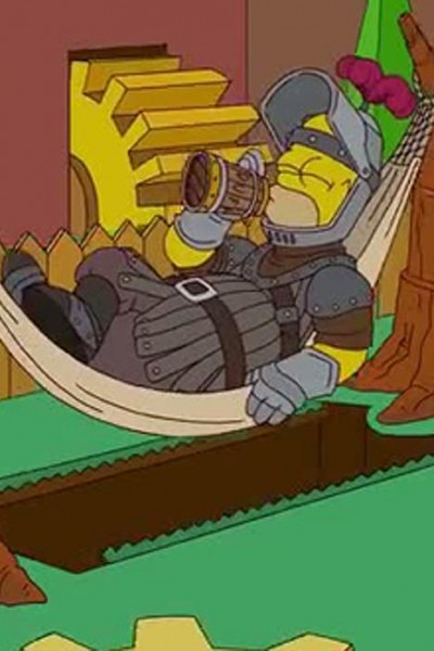 Cubierta de Los Simpson: Game of Thrones Couch Gag