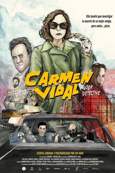 Cubierta de Carmen Vidal, mujer detective