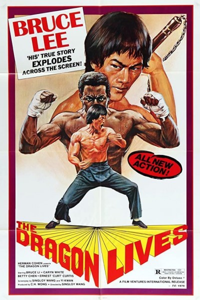 Caratula, cartel, poster o portada de Bruce Lee, el superhéroe