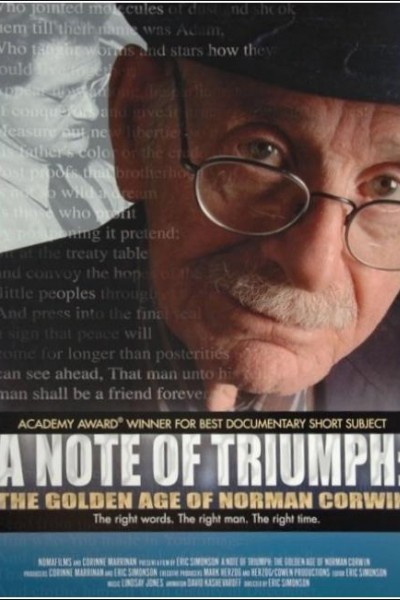 Cubierta de A Note of Triumph: The Golden Age of Norman Corwin