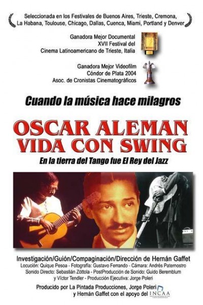 Cubierta de Oscar Alemán, vida con swing