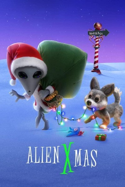 Caratula, cartel, poster o portada de Navidad extraterrestre