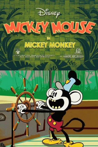 Cubierta de Mickey Mouse: Mickey y el mono