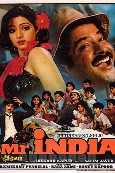 Caratula, cartel, poster o portada de Mr. India