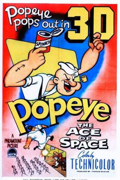 Cubierta de Popeye, the Ace of Space