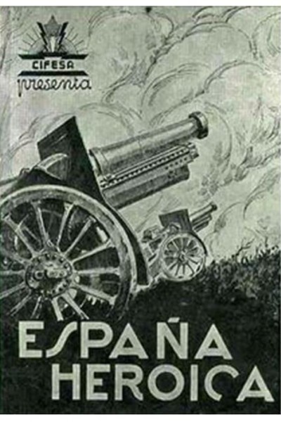 Cubierta de España heroica - Estampas de la guerra civil