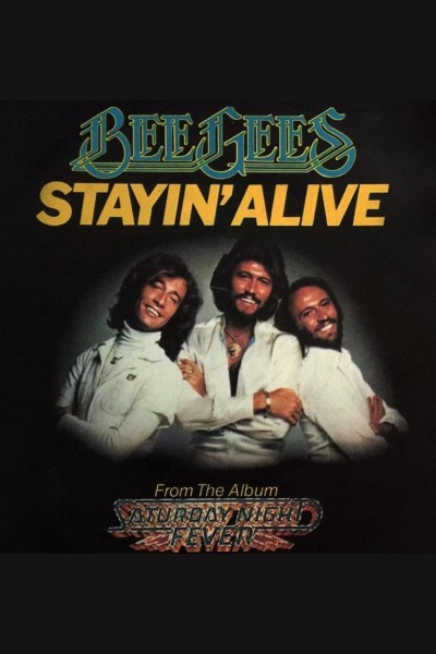 Caratula, cartel, poster o portada de Bee Gees: Stayin\' Alive