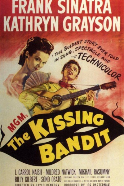 Caratula, cartel, poster o portada de The Kissing Bandit
