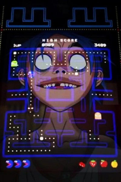 Cubierta de Gorillaz: PAC-MAN (Vídeo musical)