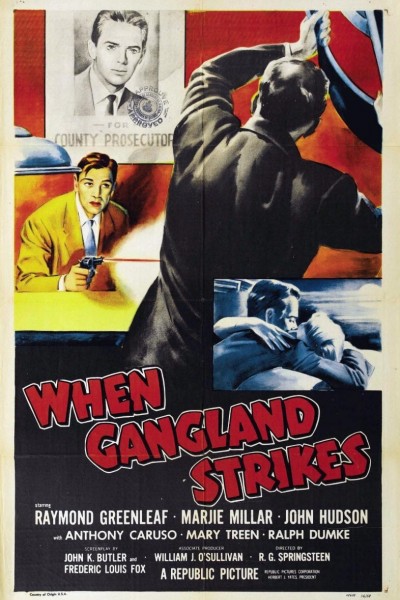 Caratula, cartel, poster o portada de When Gangland Strikes