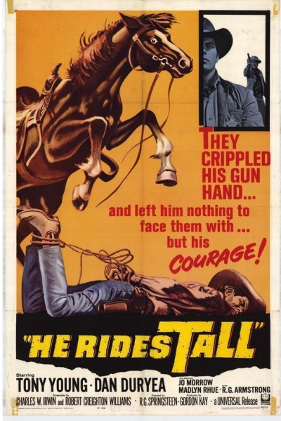 Caratula, cartel, poster o portada de He Rides Tall